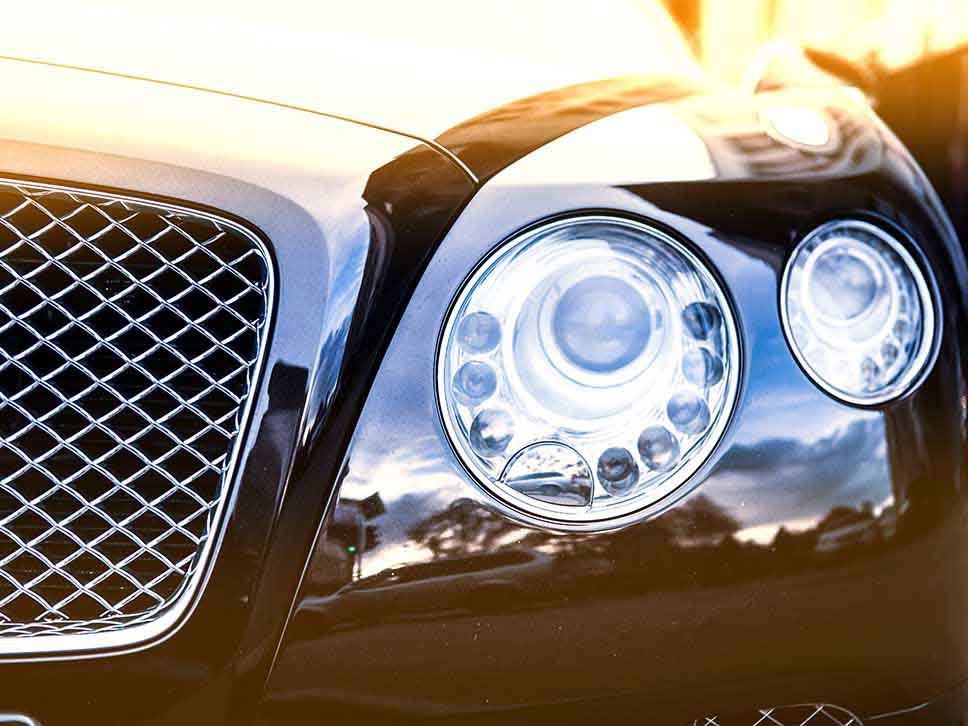 Bentley headlight
