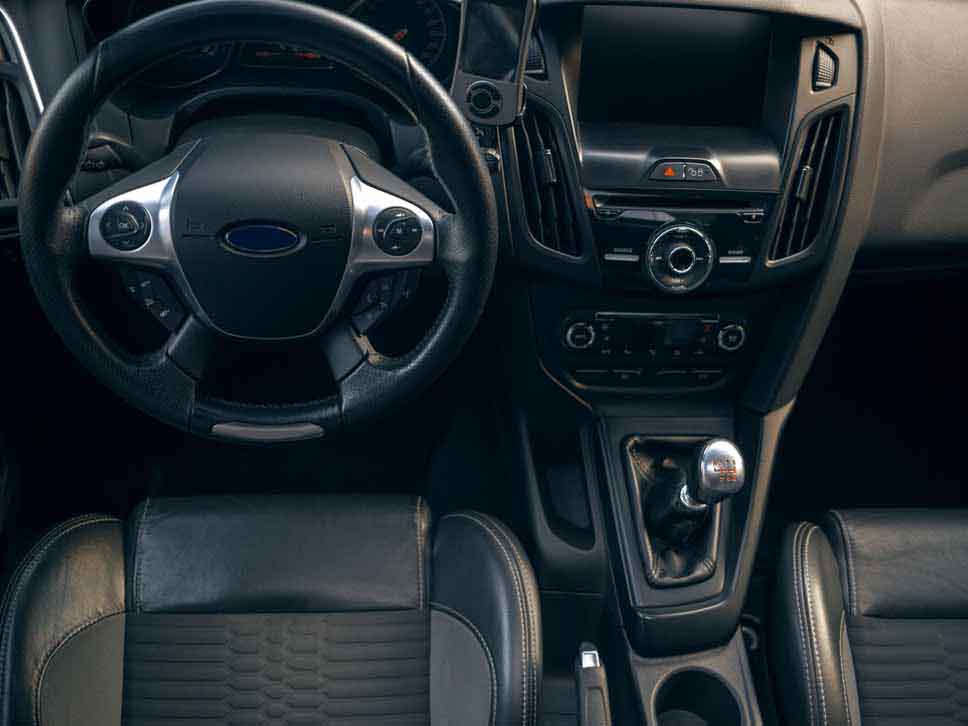 Birds eye view of Ford’s interior