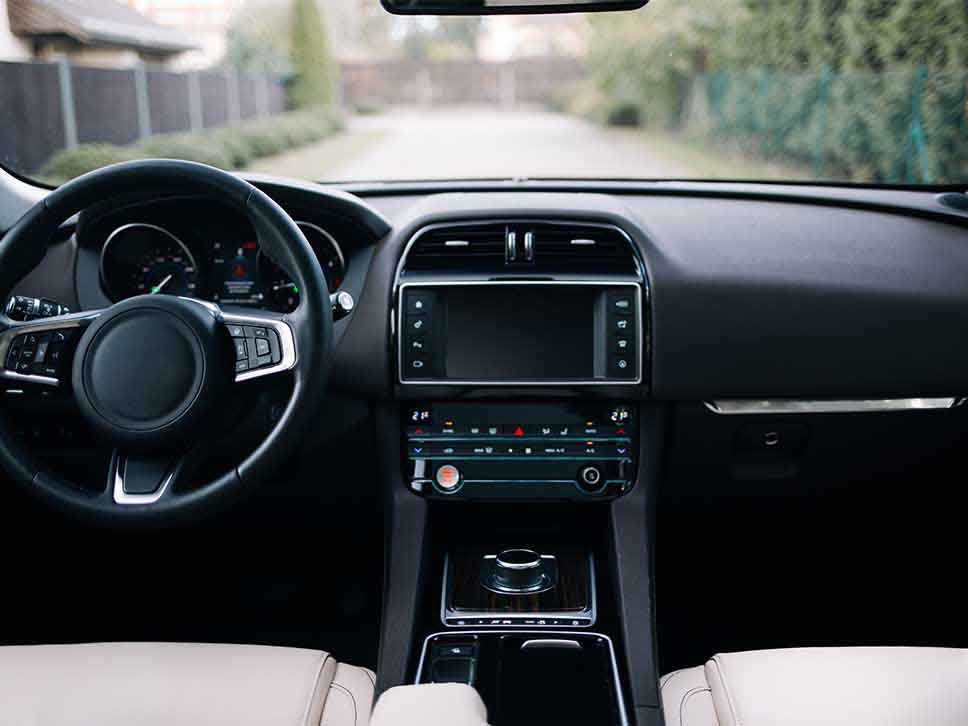 Jaguar interior