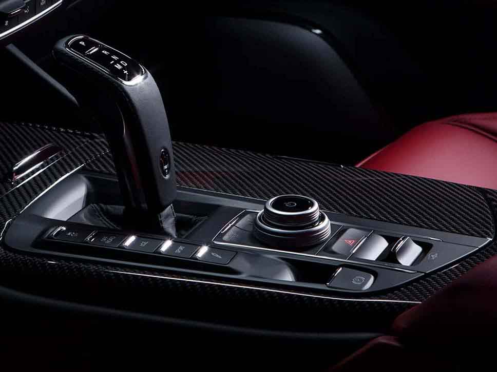 Maserati drive mode selector