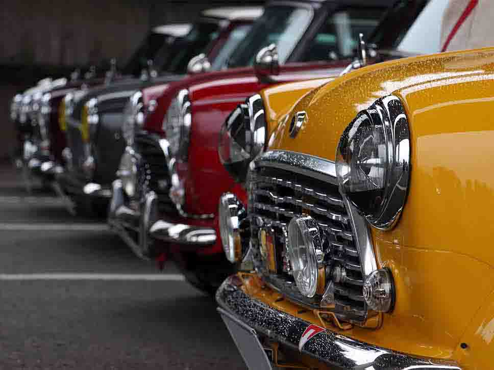 Classic MINI’s on show