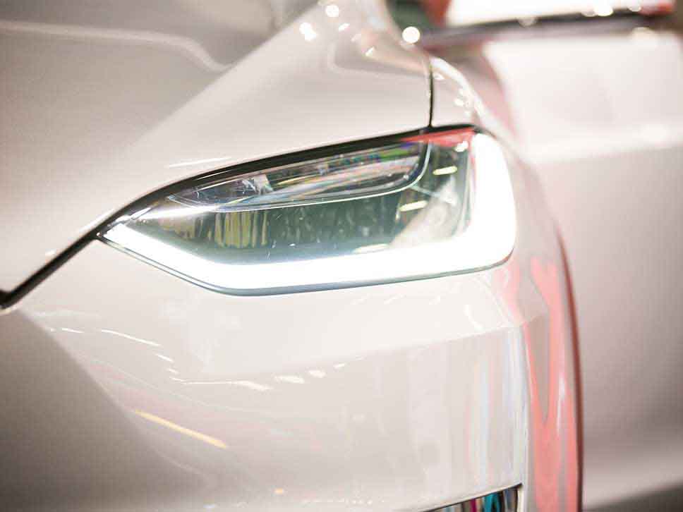 Tesla headlight
